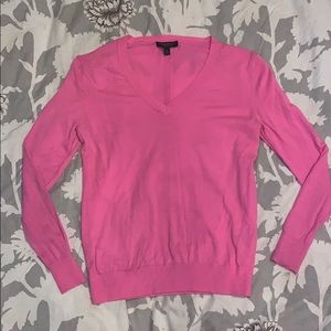 Merino wool pink sweater Banana Republic